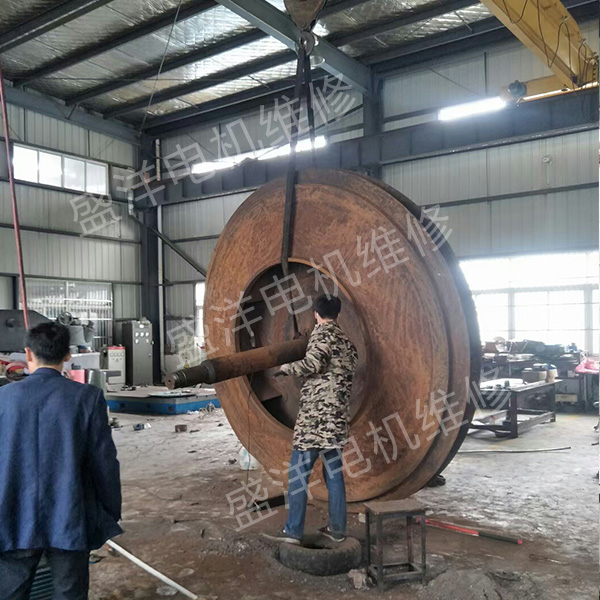 巢湖风机维修现场